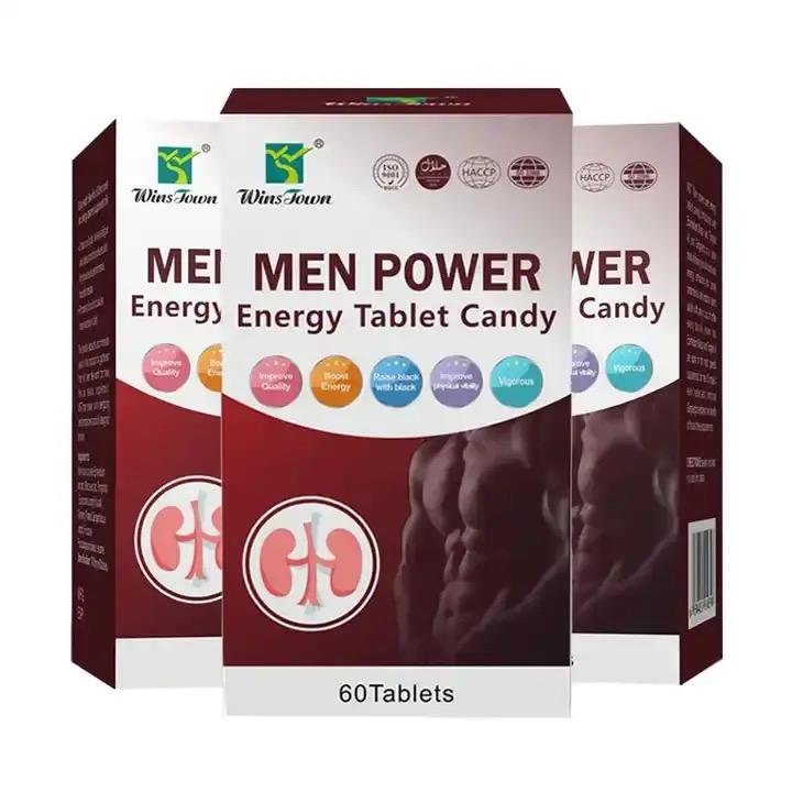 Wins Town Men Power Energy Tablet Candy For Men Sexual Strength Men Power Energy 60 Tablet Candy