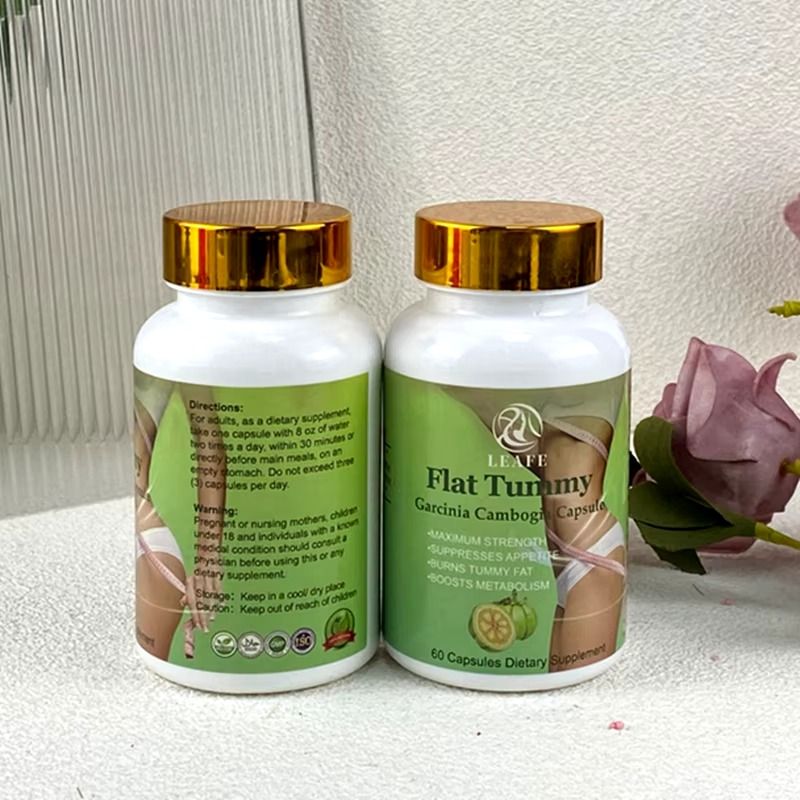 FLAT TUMMY Garcinia Cambogia Flat Tummy Detox Boosts Metabolism , weight and fat burning  Flat Tummy Pills Slimming Pills Weight Loss Capsule Fat Burner Pills Effective Garcinia Cambogia Slimming Caps