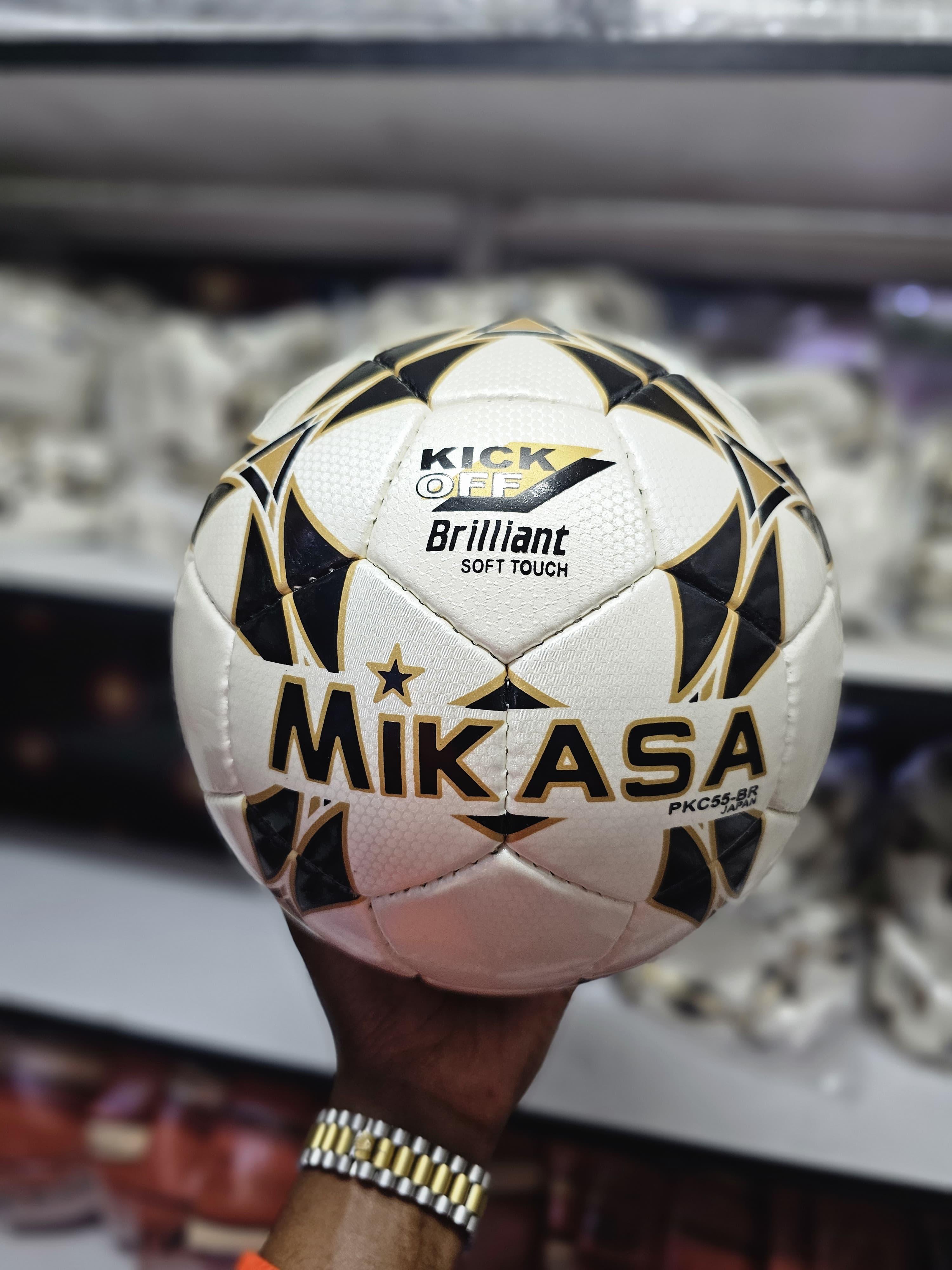 Original KICKOFF Football Ball Size 5/Mikasa FIFA QUALITY PRO Soccer Ball PKC55-BR