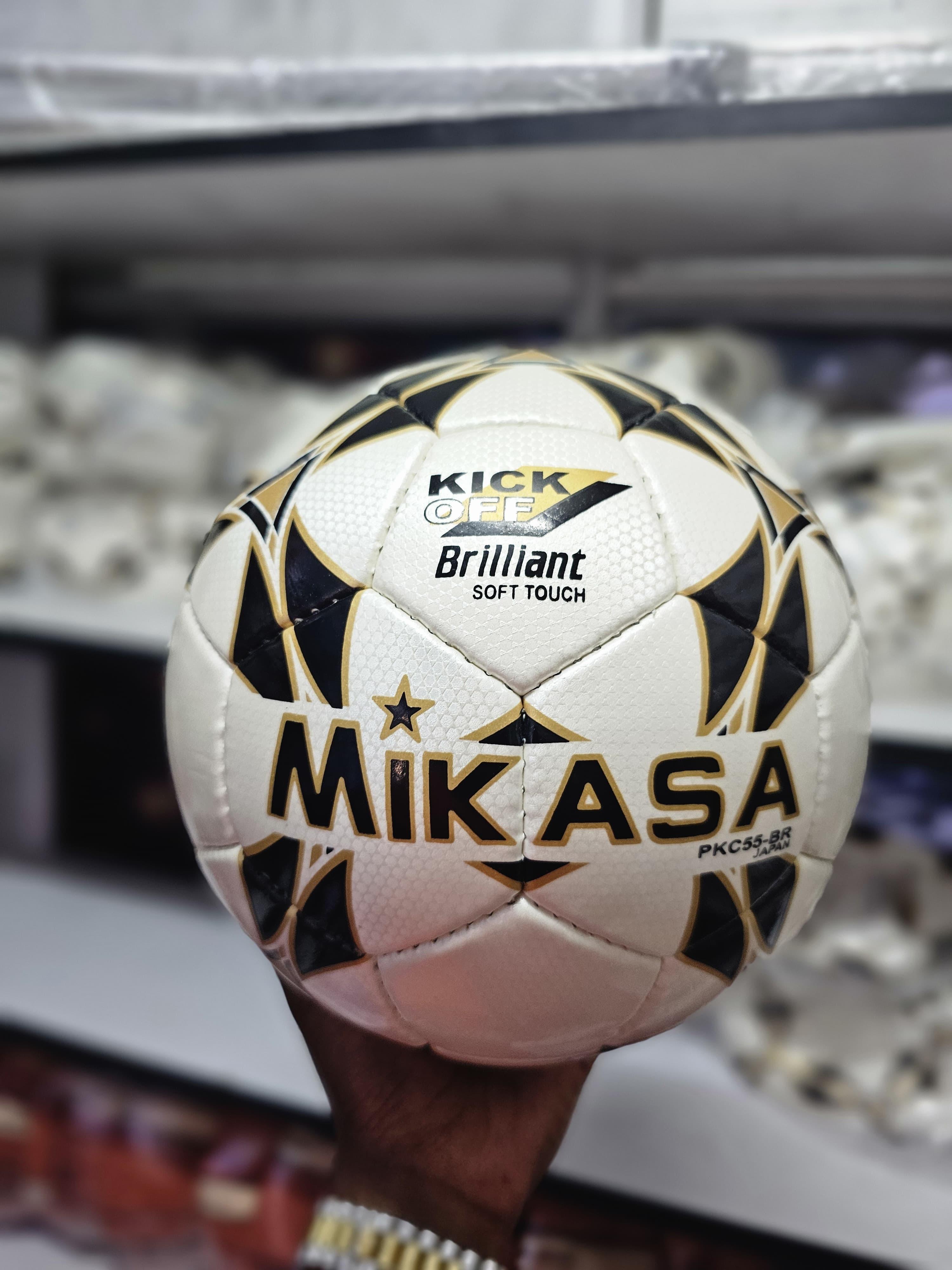 Original KICKOFF Football Ball Size 5/Mikasa FIFA QUALITY PRO Soccer Ball PKC55-BR
