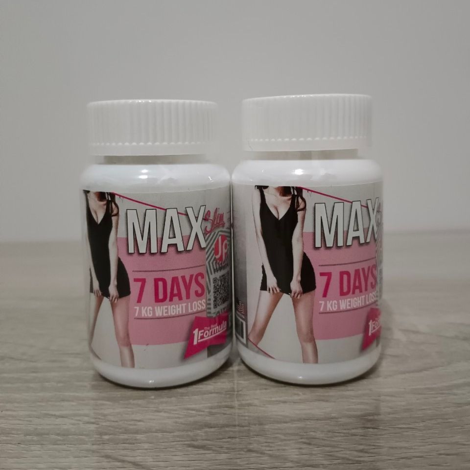 MAX Slim 7 Days 7Kgs Slimming Capsules Effective Herbs Weightloss Slimming Max Slim - 7 Days 7Kgs Effective Herbs Weight loss Slimming