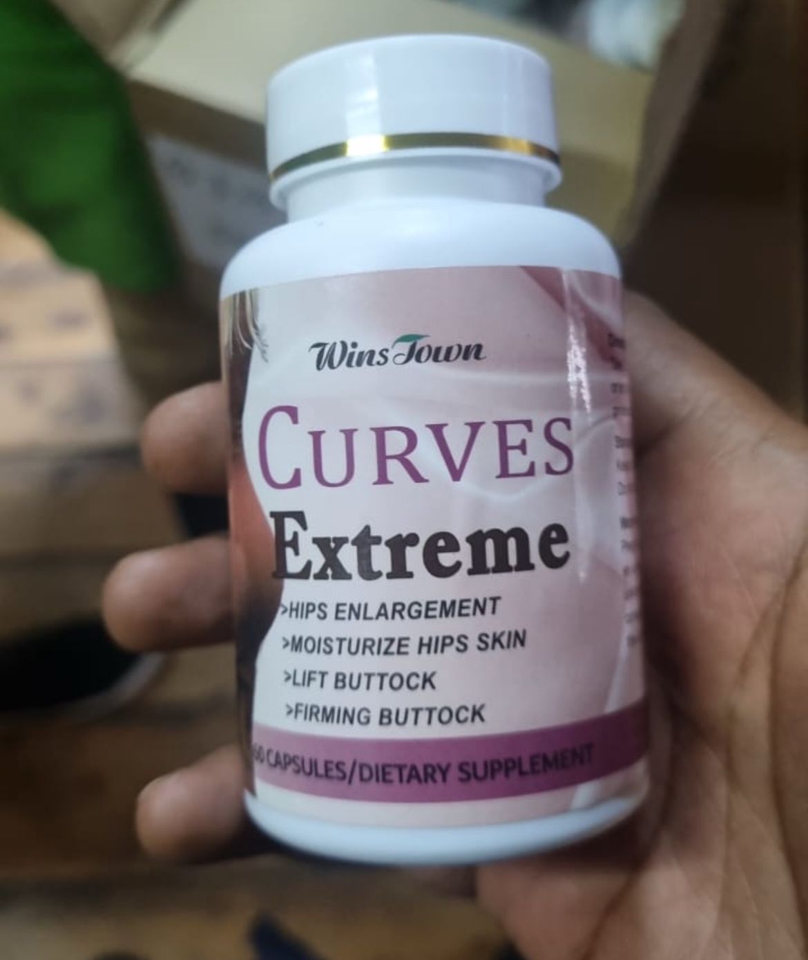 Curves Extreme Buttock and Hip Enhancement Butt Booster Lift Hip Butt Enlargement Pills Enhancement 60 Capsules