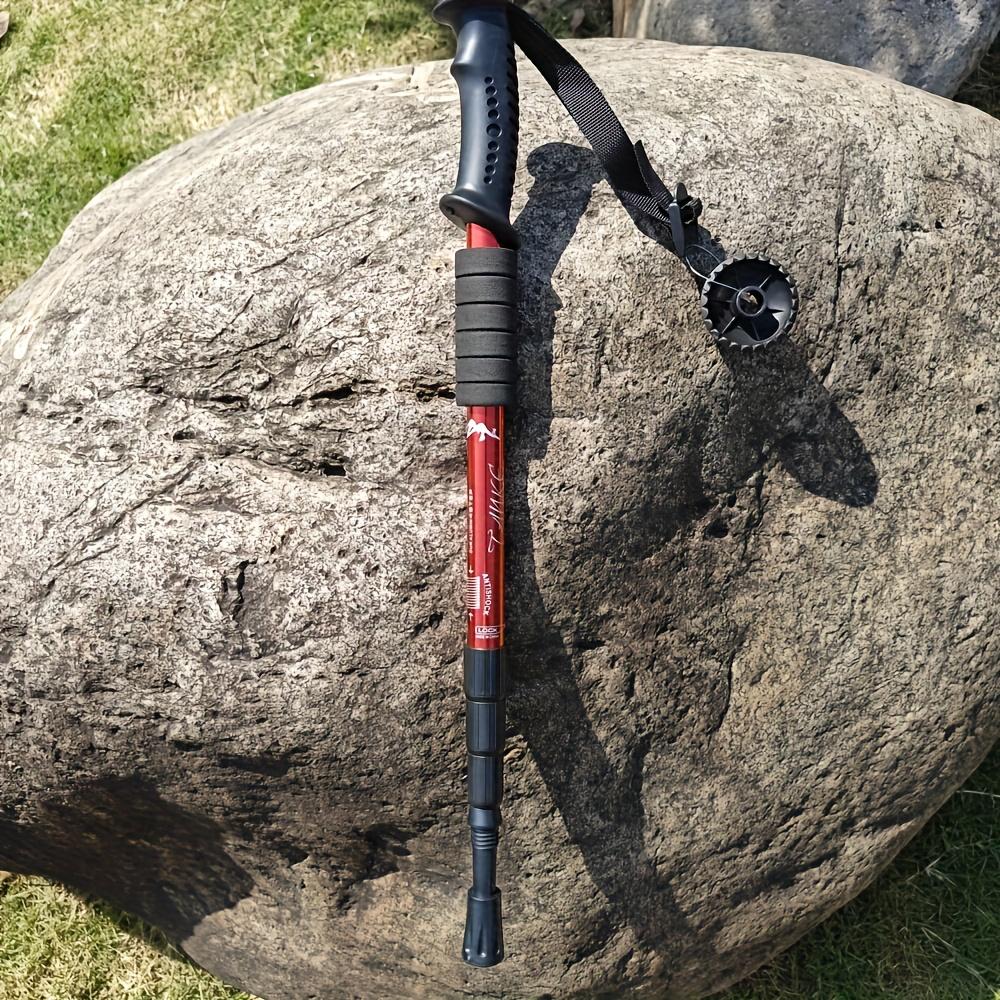 Quality Strong Adjustable Hiking Pole Trekking Pole Walking Stick Support Anti sock