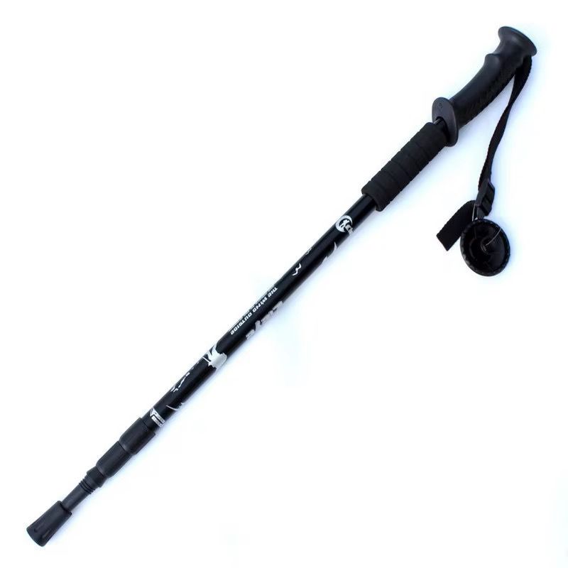 Quality Adjustable Hiking Pole Anti-Shock Trekking Pole Ultralight Walking Sticks Adjustable Hiking Canes Telescopic Crutch for Nordic walking sticks