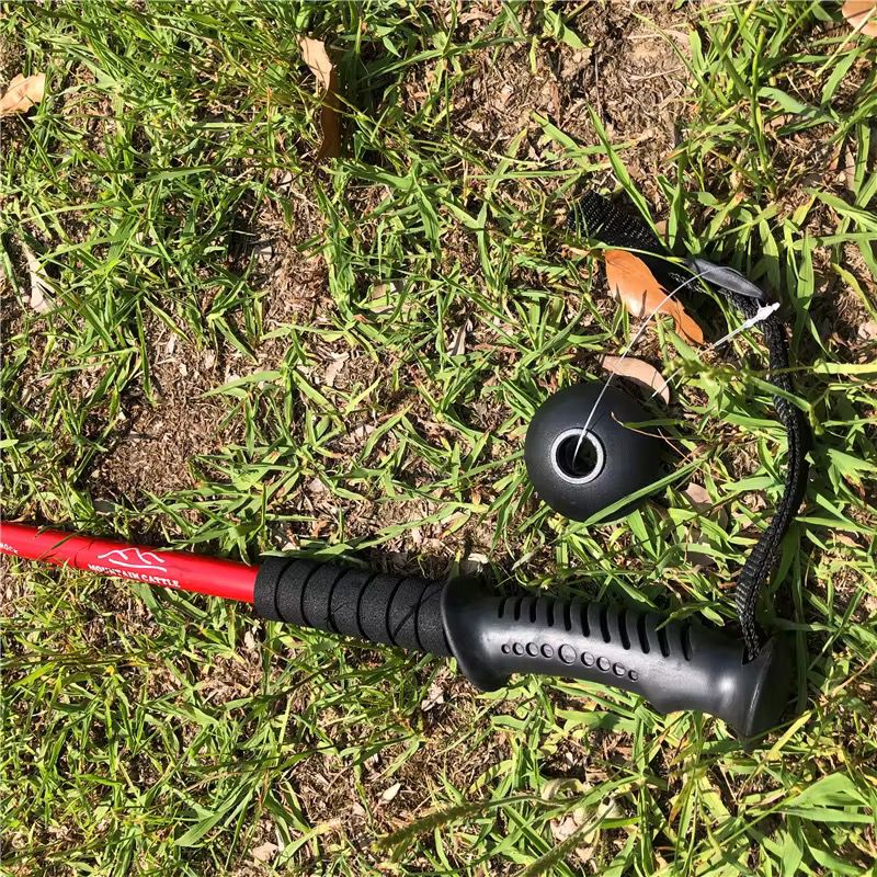 Quality Adjustable Hiking Pole Anti-Shock Trekking Pole Ultralight Walking Sticks Adjustable Hiking Canes Telescopic Crutch for Nordic walking sticks