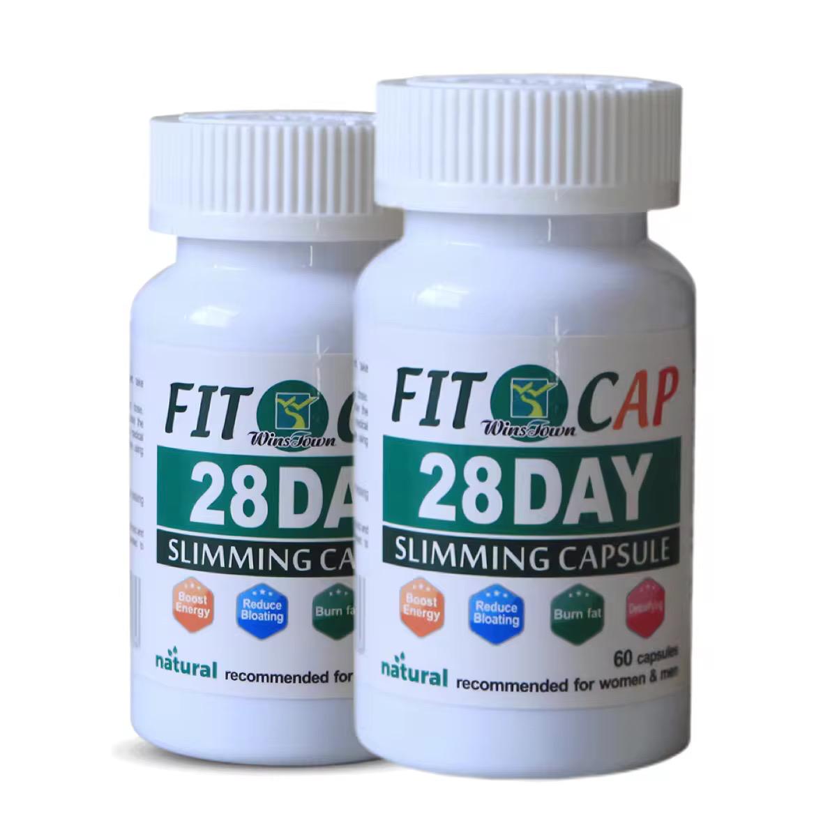 28 Days Slimming Capsule and Tea set | Herbal Capsule and Tea for Weight Loss, Fat Burning and Appetite Control