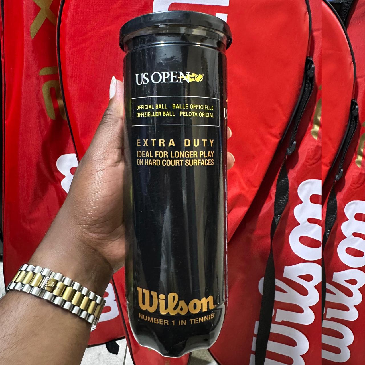 Wilson US Open Extra Duty Tennis Ball Ideal For Hard Court Surfaces