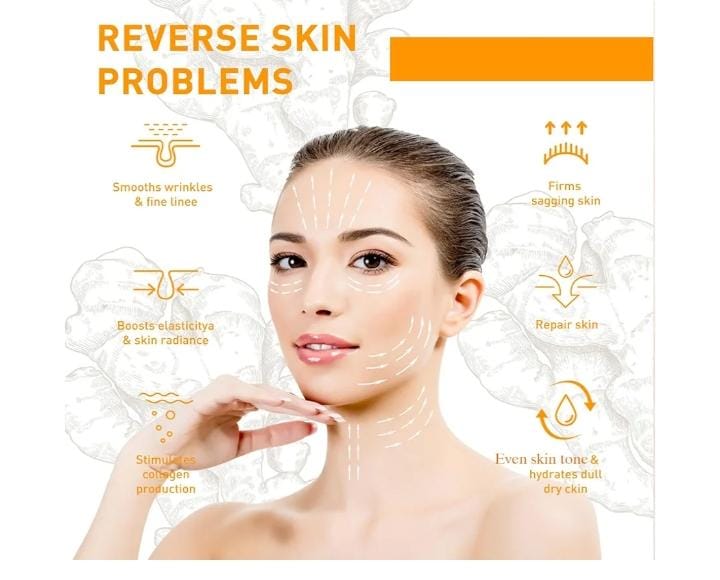 Turmeric Face Cream, Anti-Aging Cream For Radiant & Glowing Skin, Dark Spot Corrector Remover For Face