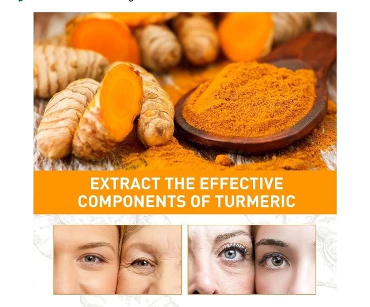 Turmeric Face Cream, Anti-Aging Cream For Radiant & Glowing Skin, Dark Spot Corrector Remover For Face