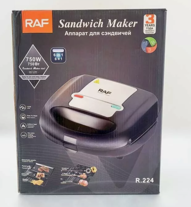 Sandwich Maker -6in1-raf