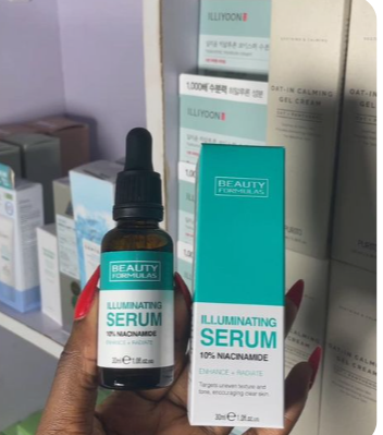 Beauty Formulas, Illuminating Serum - 10% Niacinamide, Enhance + Radiate 30ml