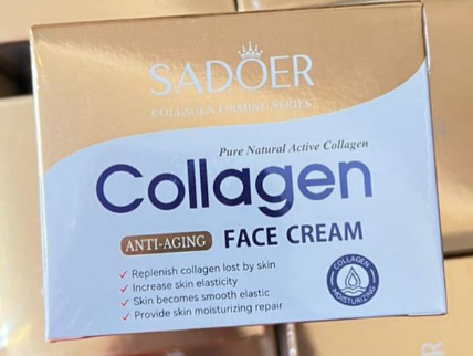SADOER Collagen Face Cream 100g Anti Aging Wrinkle Dark Spot Remover Face Whitening Cream Skincare