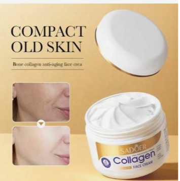 SADOER Collagen Face Cream 100g Anti Aging Wrinkle Dark Spot Remover Face Whitening Cream Skincare