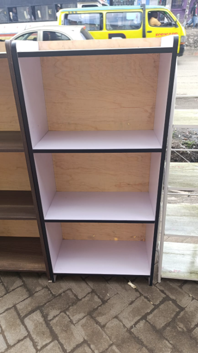 【Clearance sale】3-Column Standing Shelf – Stylish Storage for Home & Office Use"