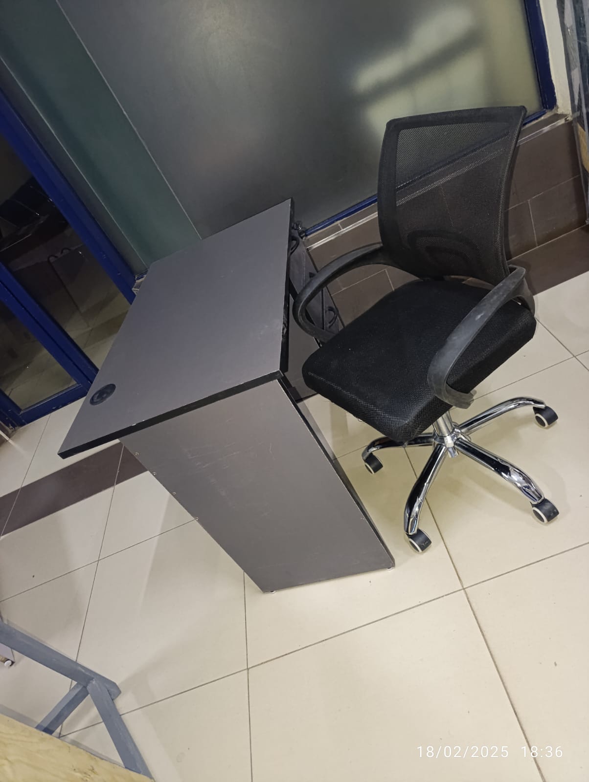 1-Meter Office/Study Desk with Ergonomic Office Chair – Durable & Comfortable for Home & Office