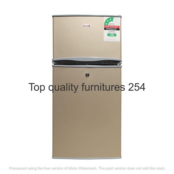 VOLSMART NEW MODEL 118L Energy Saver Double Door Refrigerator – Compact Fridge with Top Freezer and Low Power Consumption