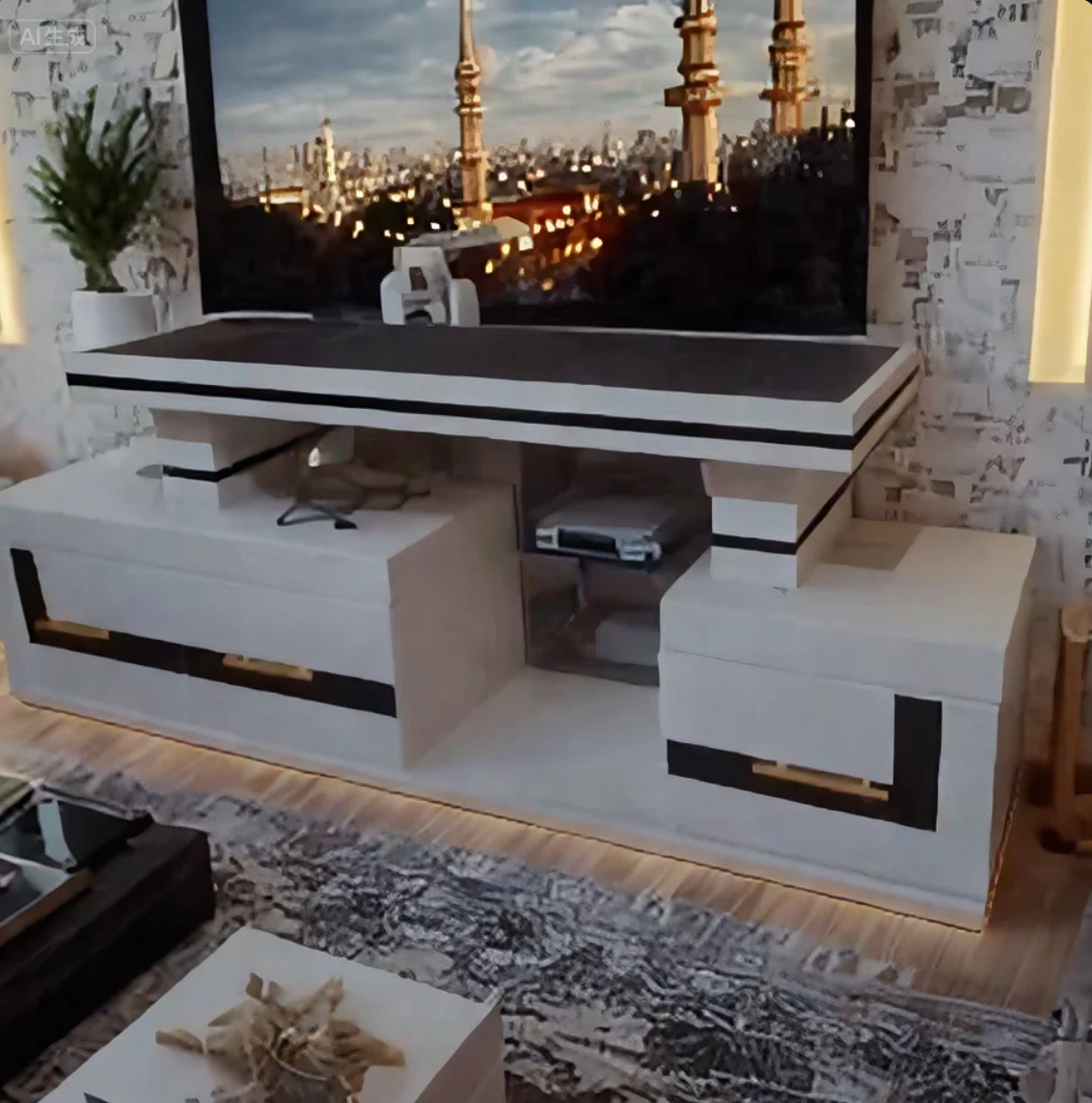 5 fts Istanbul modern TV stand for living room.