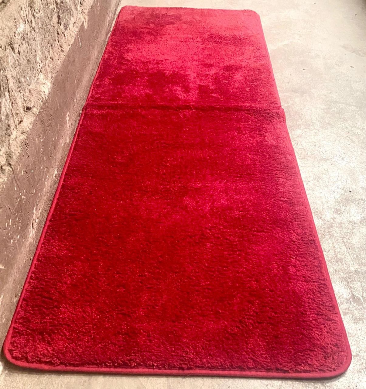 Non Slip Absorbent bedside mat  Soft luxurious  60*180 cm