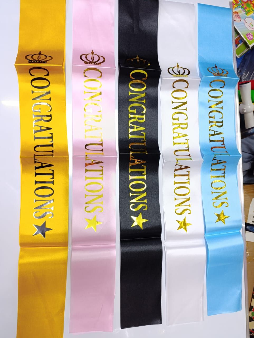 CONGRATULATIONS SASH. Congratulations sash. Perfect picture accessory, Can also be used during graduation photoshoots, It's a great gift for a graduating friend or child.