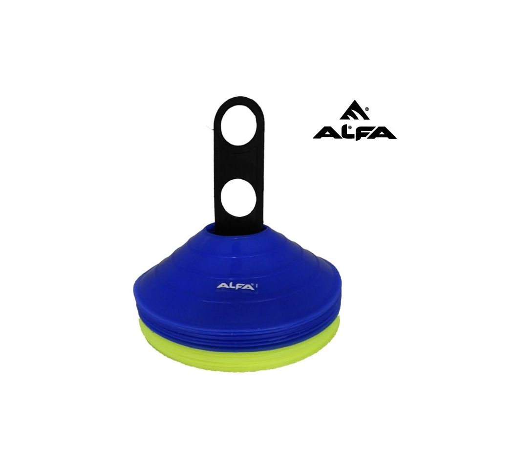 ➡️ Flat cones ➡️ Accessible in blue, orange,red, green and yellow 🔖Wear-resistant: made from high quality PVC, durable and tear-resistant.

High toughness: not easy to deform, can be used repeatedly.