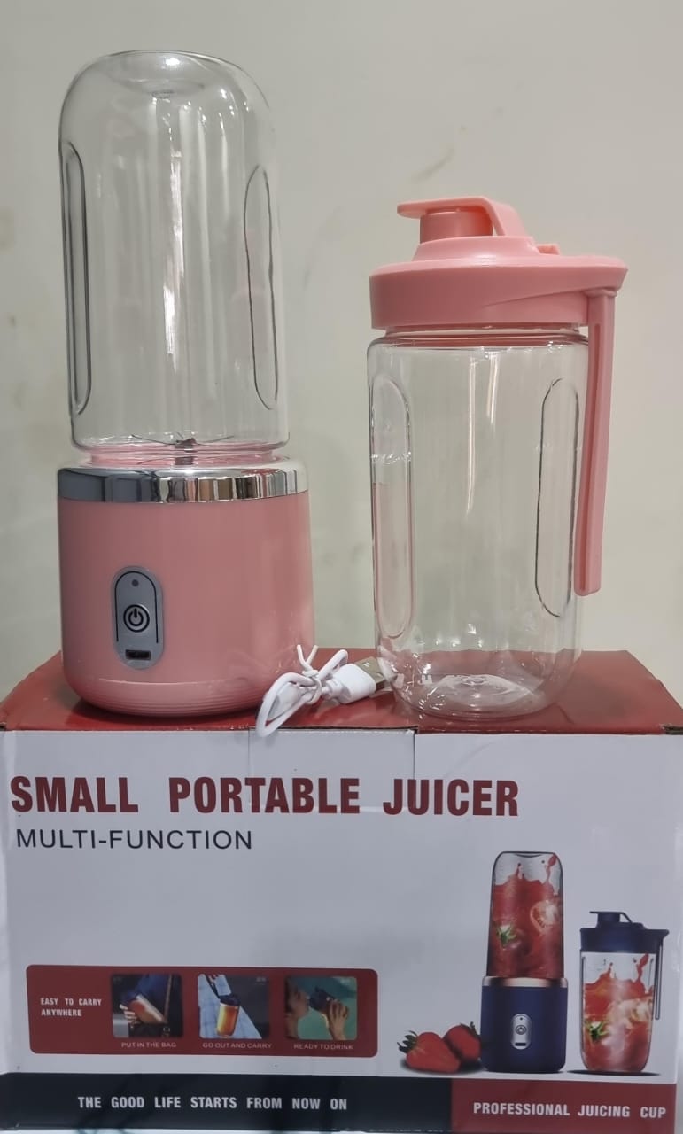 🥳 NEW LISTING ON SALE 🎉 300Ml 2 in 1 6-blade  portable Juicer  blender+ cup. Made of transparent plastic on the outer upper body