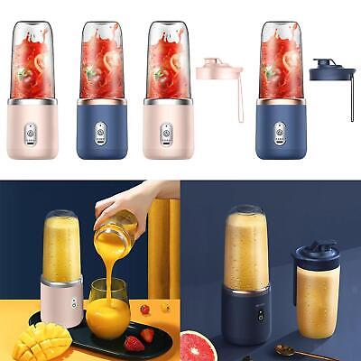 🥳 NEW LISTING ON SALE 🎉 300Ml 2 in 1 6-blade  portable Juicer  blender+ cup. Made of transparent plastic on the outer upper body