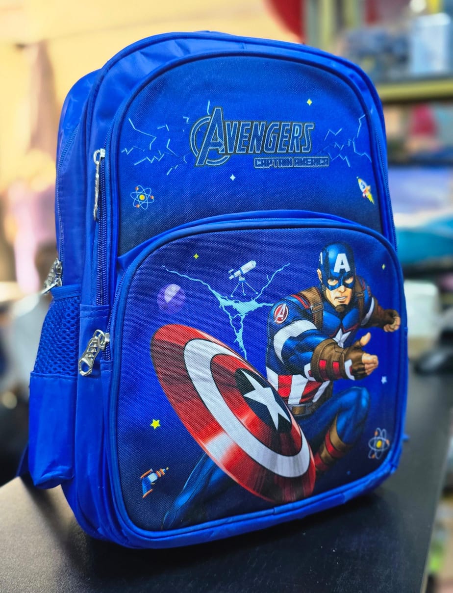 🥳🥳 NEW REDEFINED ARRIVAL 💝💝Boys Kids Cartoon Themed school backpack bag. Easy to carry due to its light weight. Has breathable and ergonomic shoulder strap hence easy to adjust for perfect fitting
