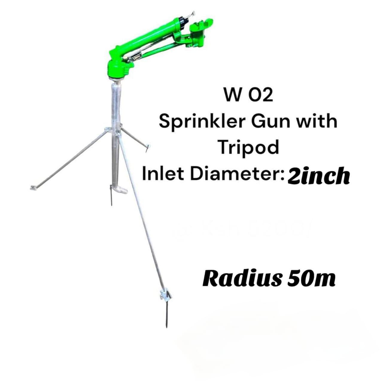 🧶Lovely Farm Accessories 🧶WO2 SPRINKLER GUN WITH TRIPOD INLET.,High quality zinc alloy material and reinforced sealing structure are adopted, dustproof, efficient and long service life.