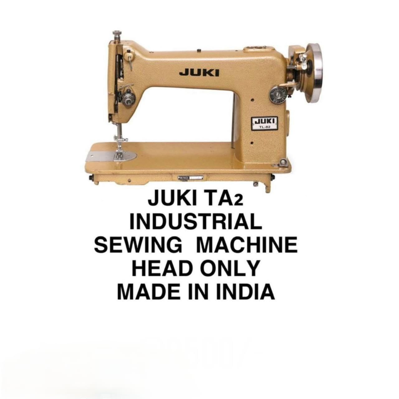 🎊Achieve professional results🎊JUKI TA2 INDUSTRIAL SEWING MACHINE HEAD.built to handle thick materials like leather, denim, and canvas with its robust construction and powerful motor.
