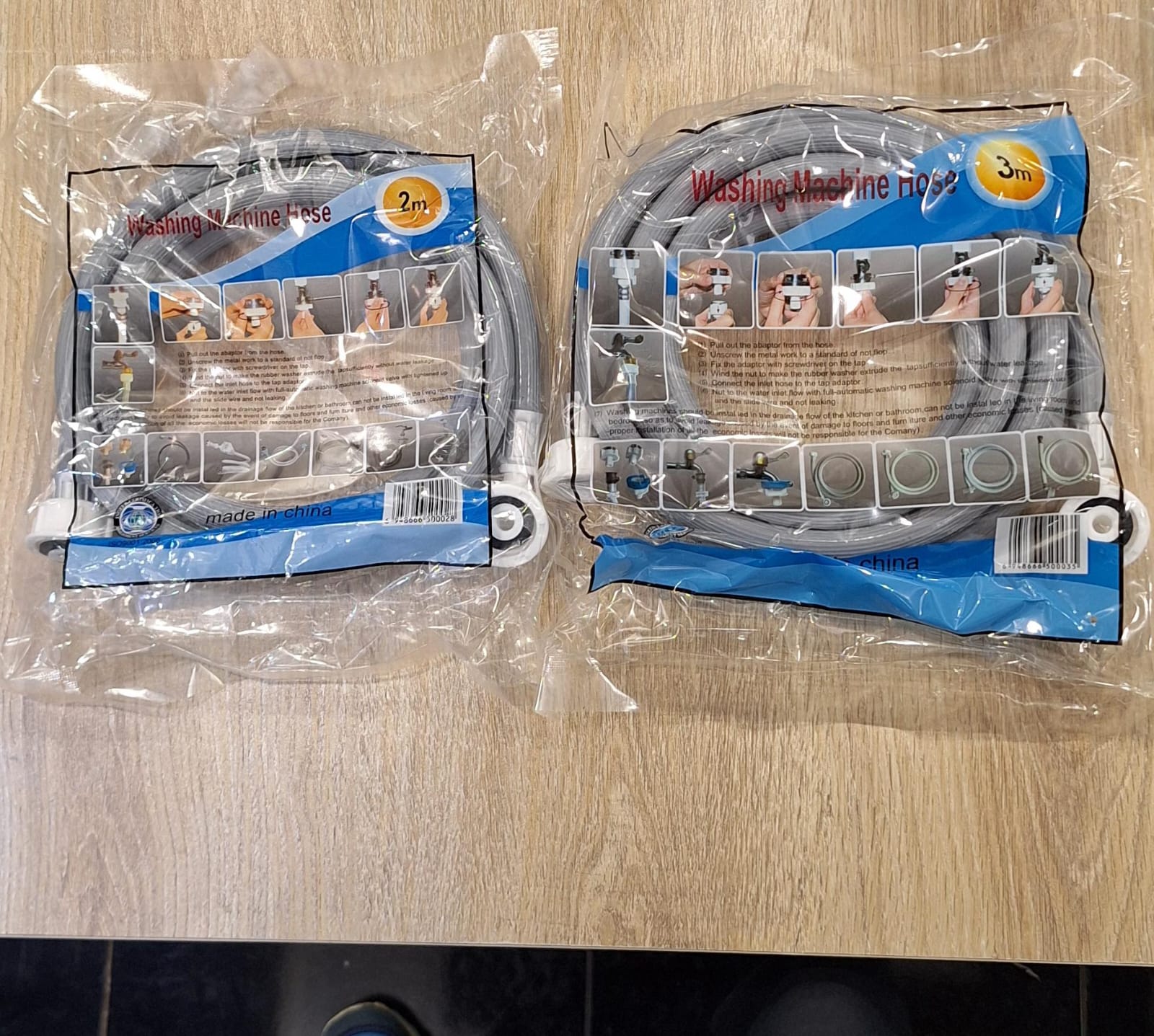 WASHING MACHINE HOSE – 2 METRES & 3 METRES ✨🚿Upgrade your laundry setup with our premium-quality washing machine hoses – designed for durability, flexibility, and flawless water flow! 💧