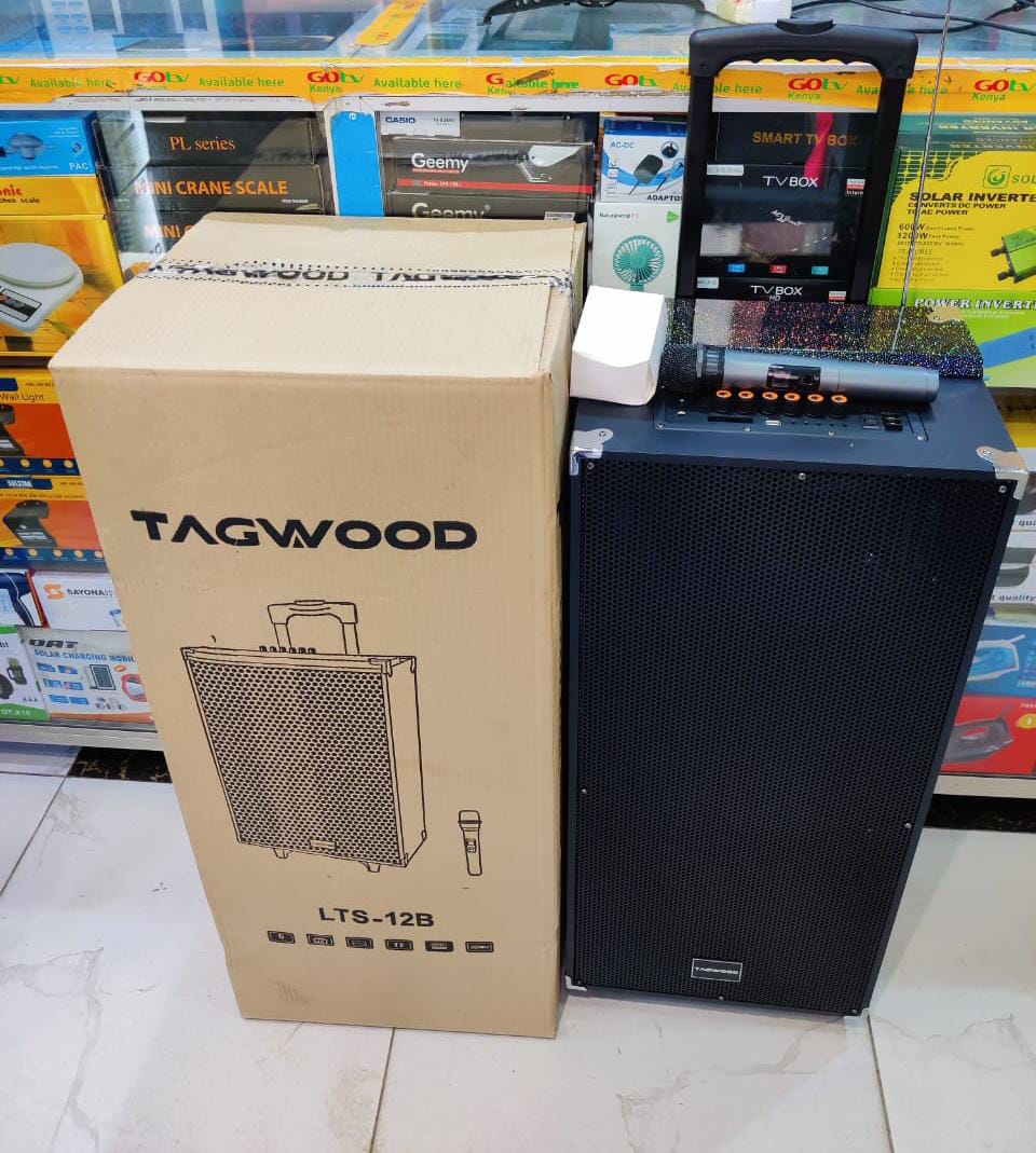 Tagwood LTS-12B portable Bluetooth Speaker System.Feel the Beat Anywhere! — your ultimate sound partner for parties, events, and everyday fun!