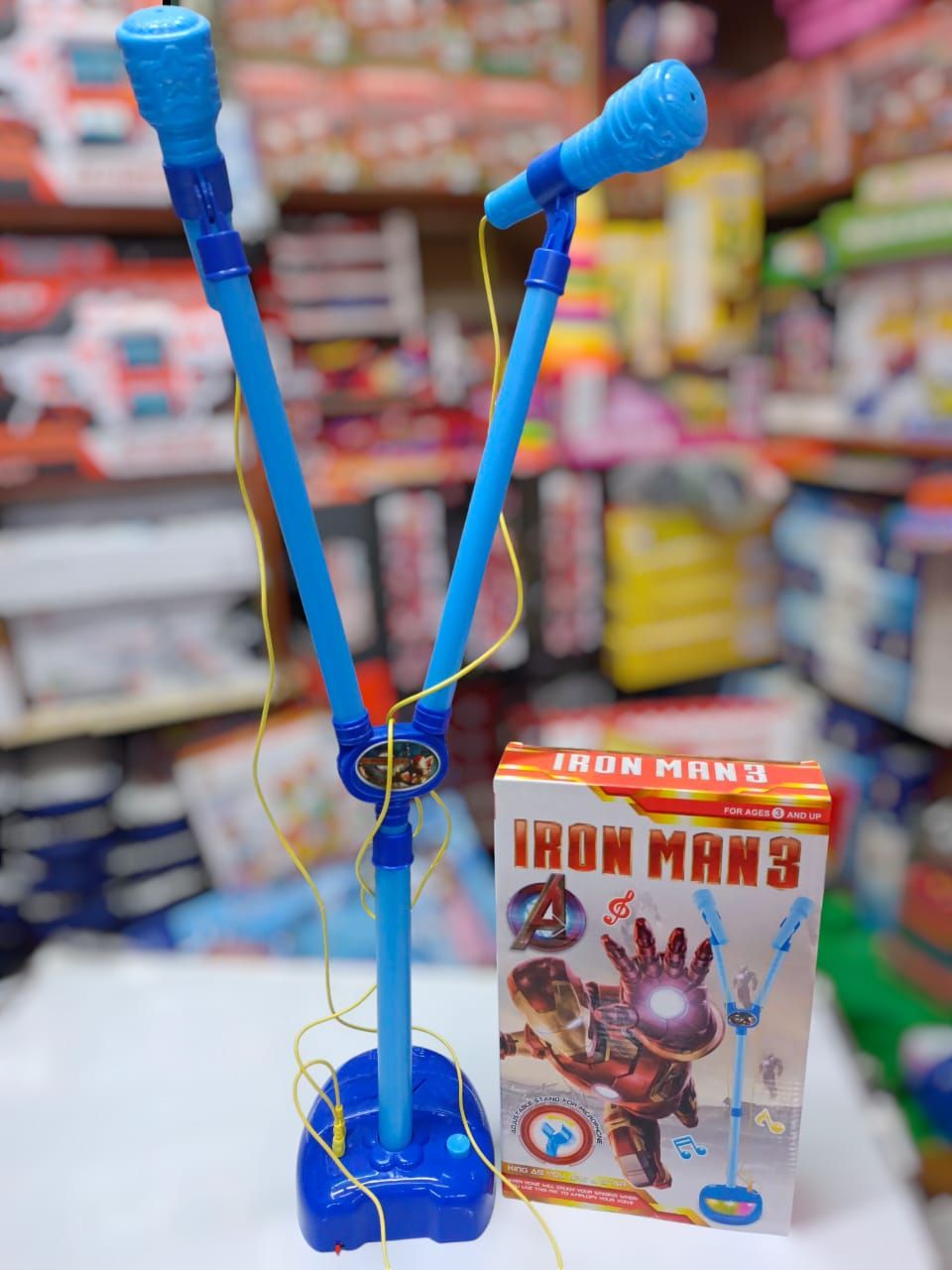 🎤 Adjustable Kids Microphone with Music & Lights 🟢Let your little star shine with this fun, interactive kids’ microphone! Perfect for singing, performing, and imaginative play.