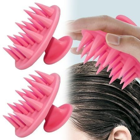 Scalp and head massager shampoo brush for hair growth dandruff and dry scalp