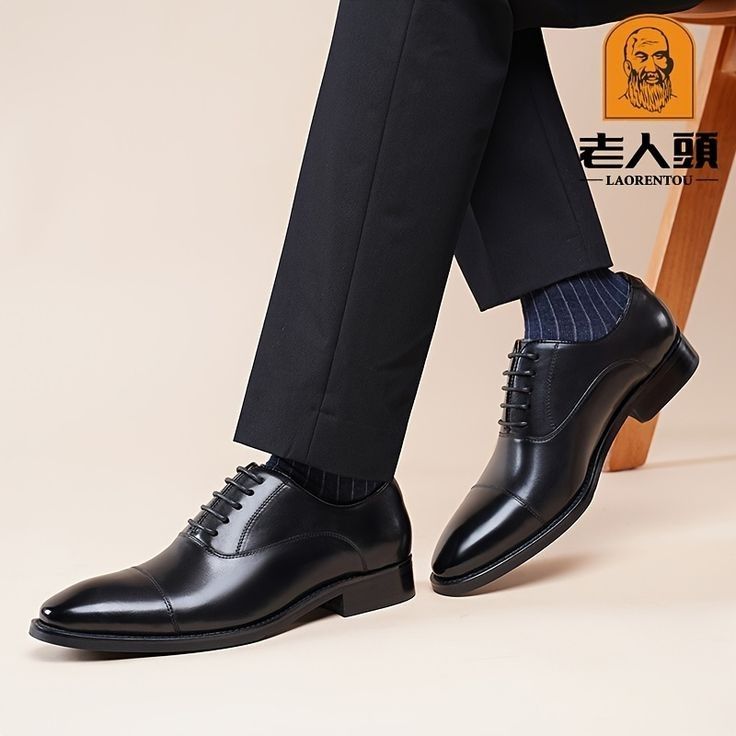 CLEARANCE SALE!! Pure ETHIOPIAN LEATHER official shoes corporate business for men office wear with khaki or jeans