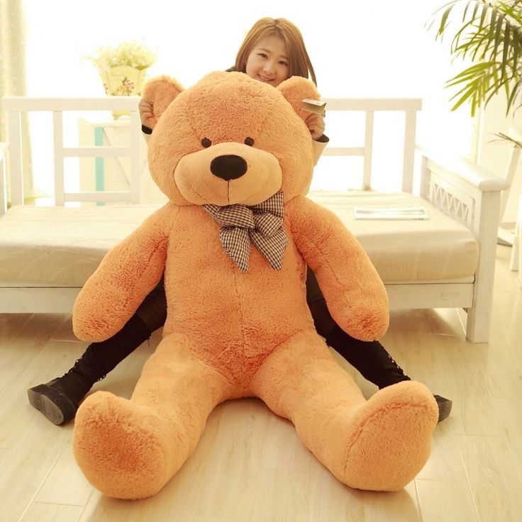 60cm Adorable oversized soft plush teddy bear Ready to cuddle always the best gift fluffy for girlfriend or baby birthday gift