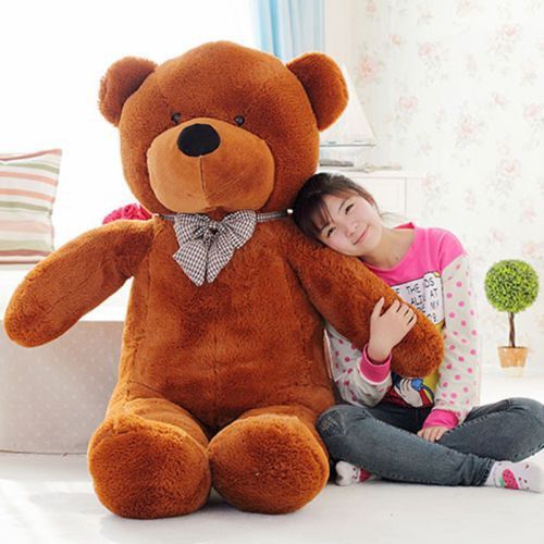 80cm Adorable oversized soft plush teddy bear Ready to cuddle always the best gift fluffy for girlfriend or baby birthday gift