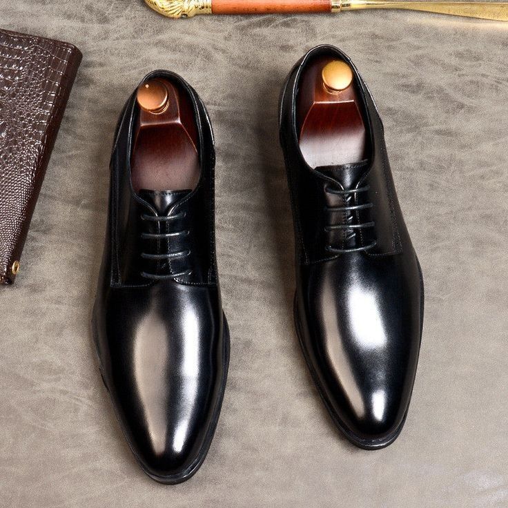 New leather Men's Shoes High Quality Men Formal Business Shoes Official Shoes Shoes Style Leather Shoes Soft Driving Slles Casual Non-slipcan be worn with khaki or shirt or t-shirt, formal or casual