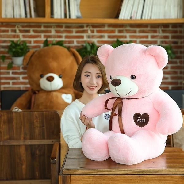40cm Adorable oversized soft plush teddy bear Ready to cuddle always the best gift fluffy for girlfriend or baby birthday gift