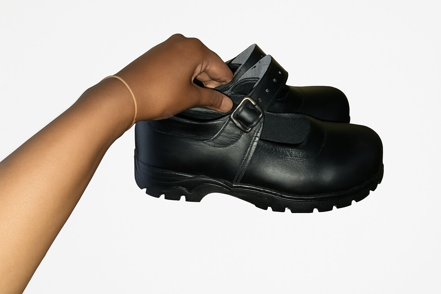 GIRLS BACK TO SCHOOL LEATHER SHOES GENUINE LEATHER (SEWED ALL ROUND) LIGHTWEIGHT