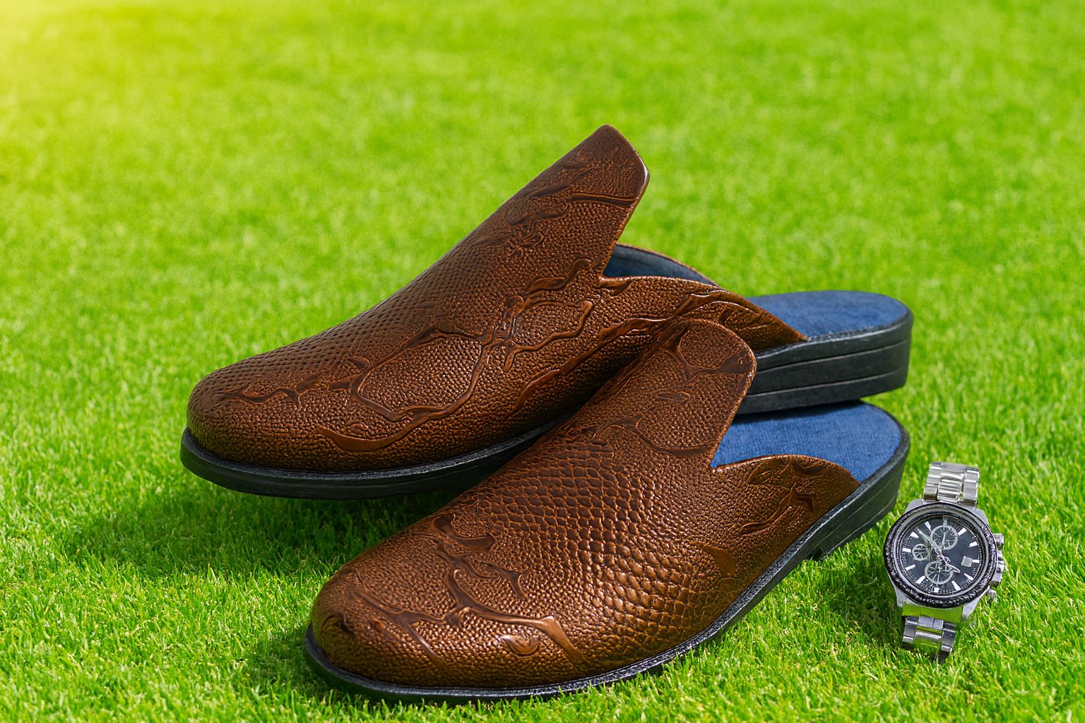Mens suede mules loafer wedding work stylish Turkish style loafers shoes