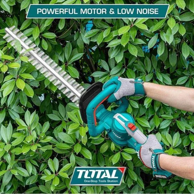 TOTAL THTLI20461 Lithium-ion hedge 
trimmer 20V