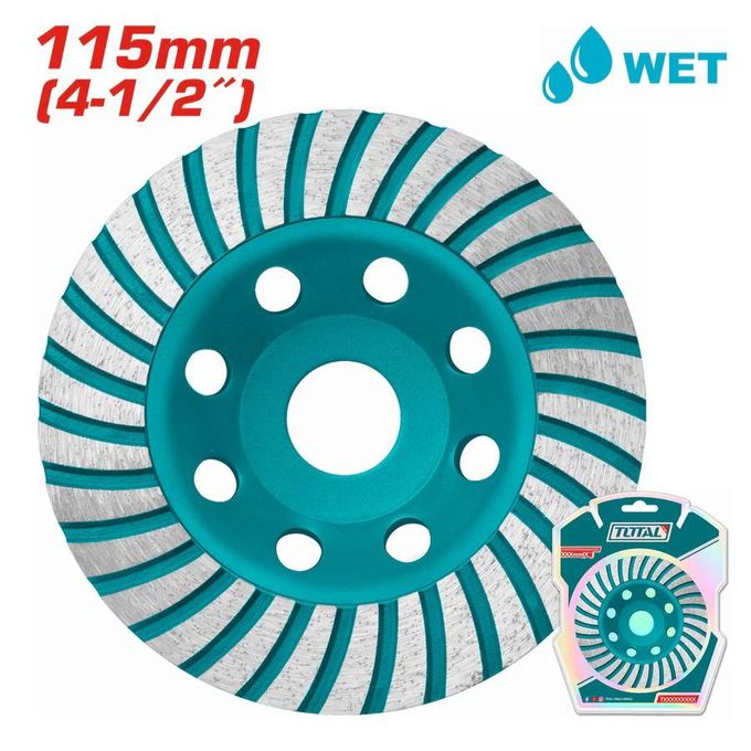 TOTAL TAC2411151 Diamond cup wheels  Diameter:115mm