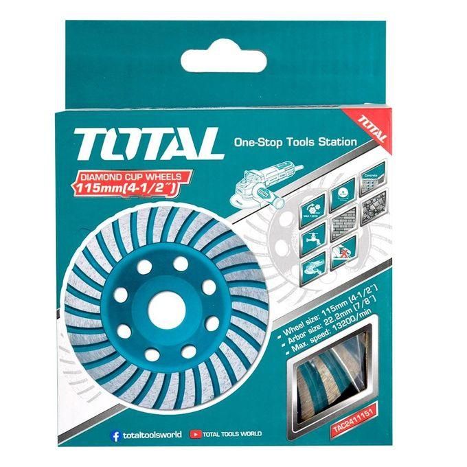 TOTAL TAC2411151 Diamond cup wheels  Diameter:115mm