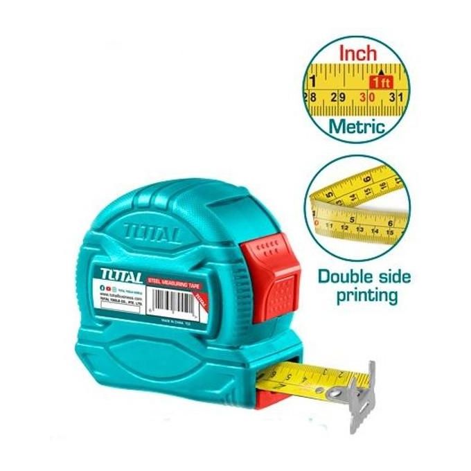 TOTAL TMT34519  Steel measuring tape Length & width:5mx19mm