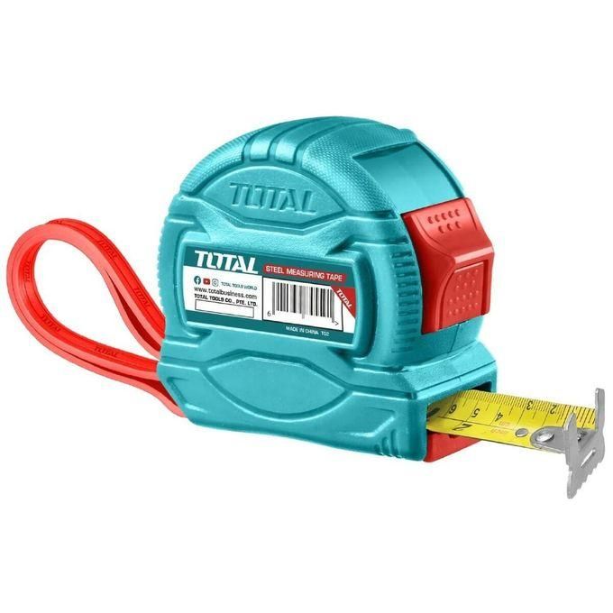 TOTAL TMT34825 Steel measuring tape  Length & width:8mx25mm