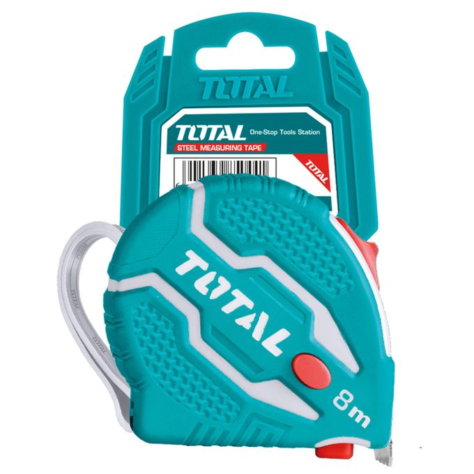 TOTAL TMT126081 Steel measuring tape Length & width:8mx25mm