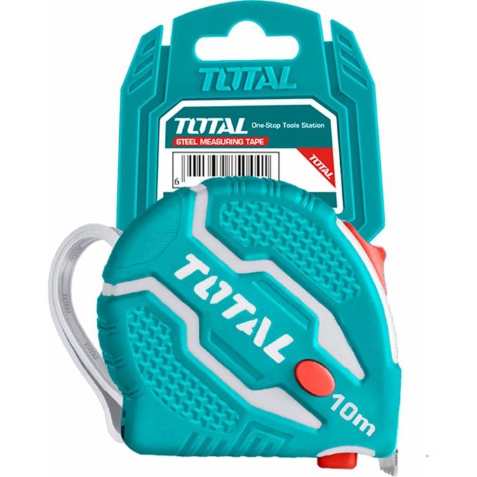 TOTAL TMT126101 Steel measuring tape Length & width:10mx25mm