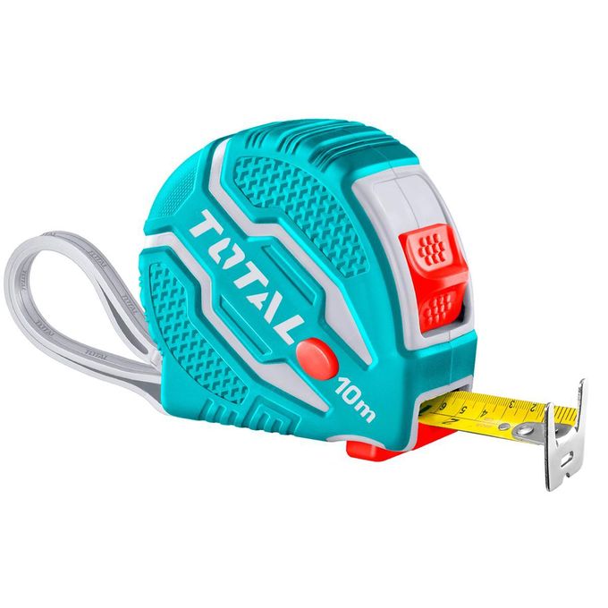 TOTAL TMT126101 Steel measuring tape Length & width:10mx25mm