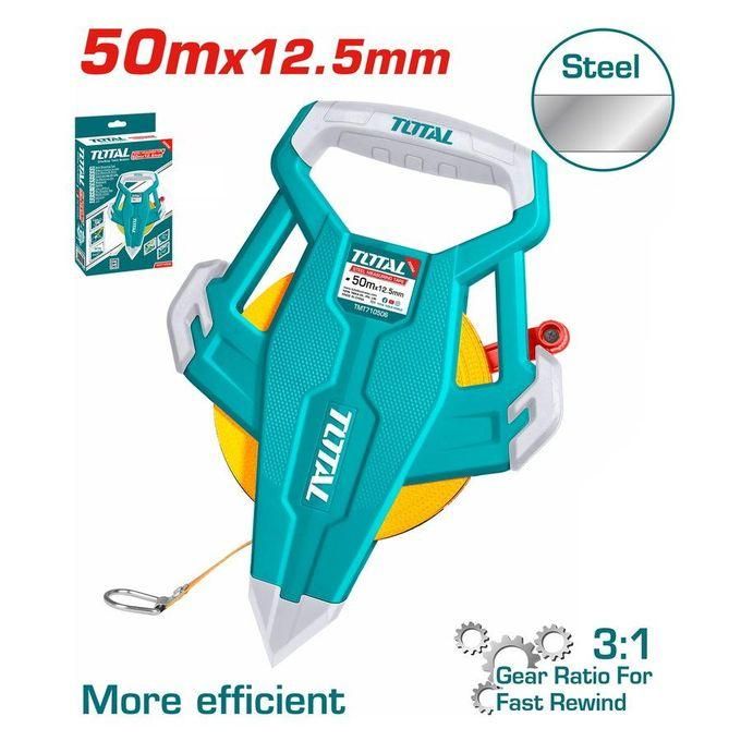 TOTAL TMT710506 Steel measuring tape Length & width:50mx12.5mm