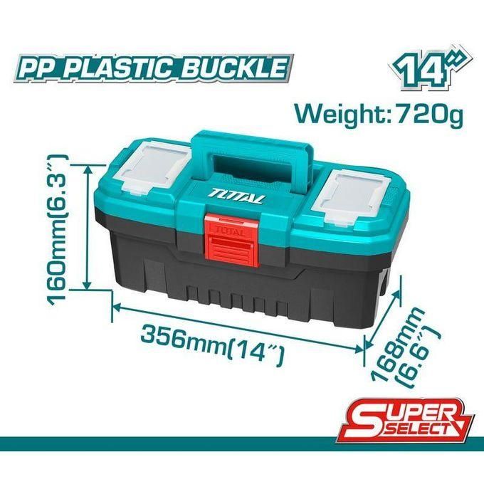TOTAL TPBX0141 14" Plastic tool box